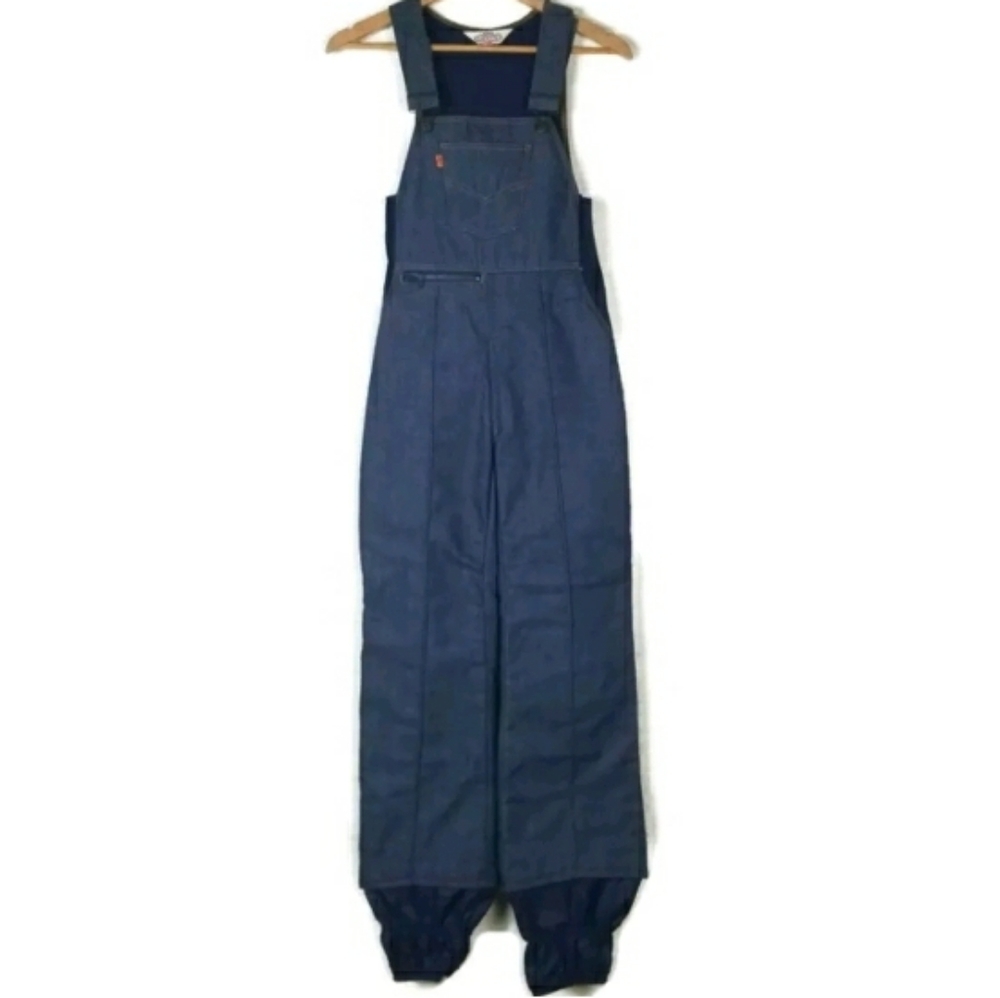 Levis Vintage girls Denim Snow Pant Size 9/10 Vintage